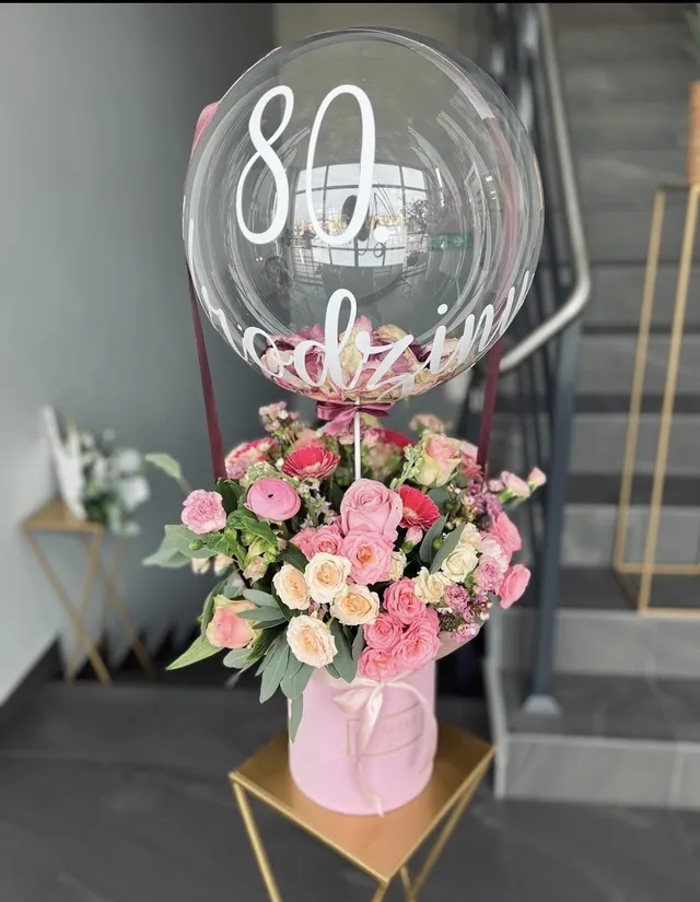 Flowerbox z balonem "Balonowa Fantazja"